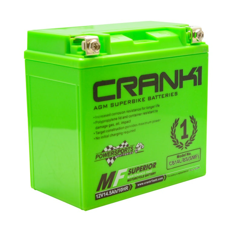 Crank1 CB14L-BS (YTX14L-BS)