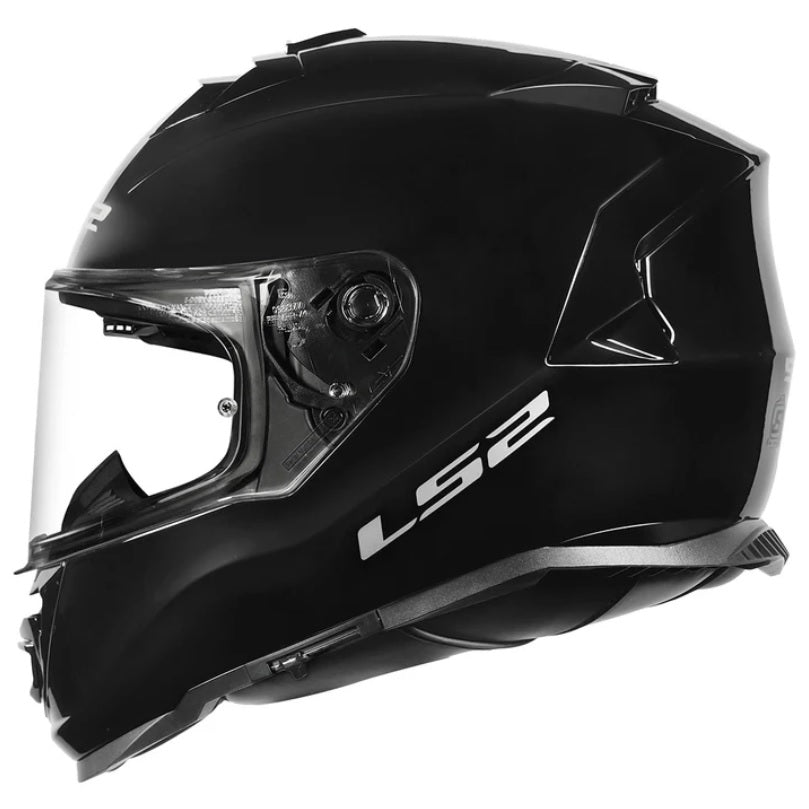 ls2 ff helmet LS2 FF800 Storm II Solid Gloss Black – Bachoo Motor & Cycle Company