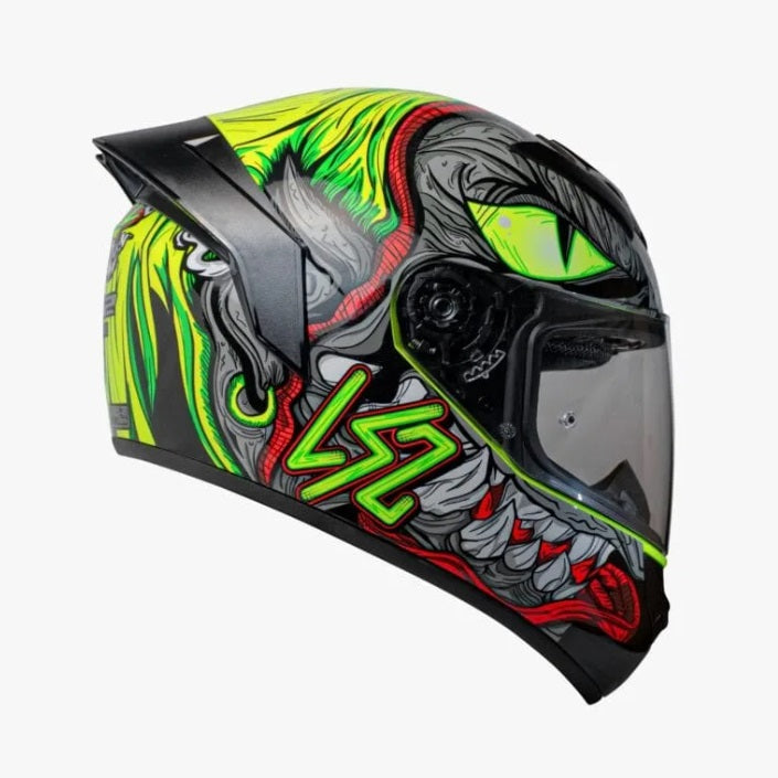 ls2 foggy helmet LS2 FF352 Rookie Fizzle Yellow – Bachoo Motor & Cycle Company