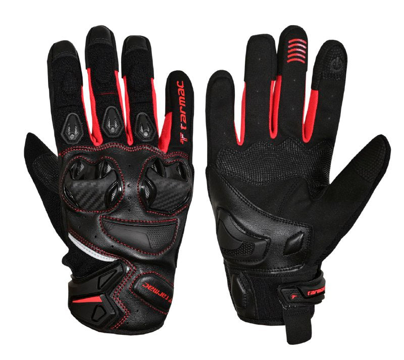 fuse handschuhe Tarmac Fuse Black/Red Glove – Bachoo Motor & Cycle Company
