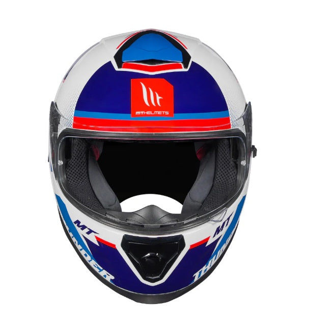 MT Thunder 3 SV Pro Arual A0 Gloss White Blue Red