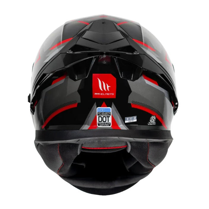 MT Thunder 3 SV Pro Blaze C2 Gloss Black Red