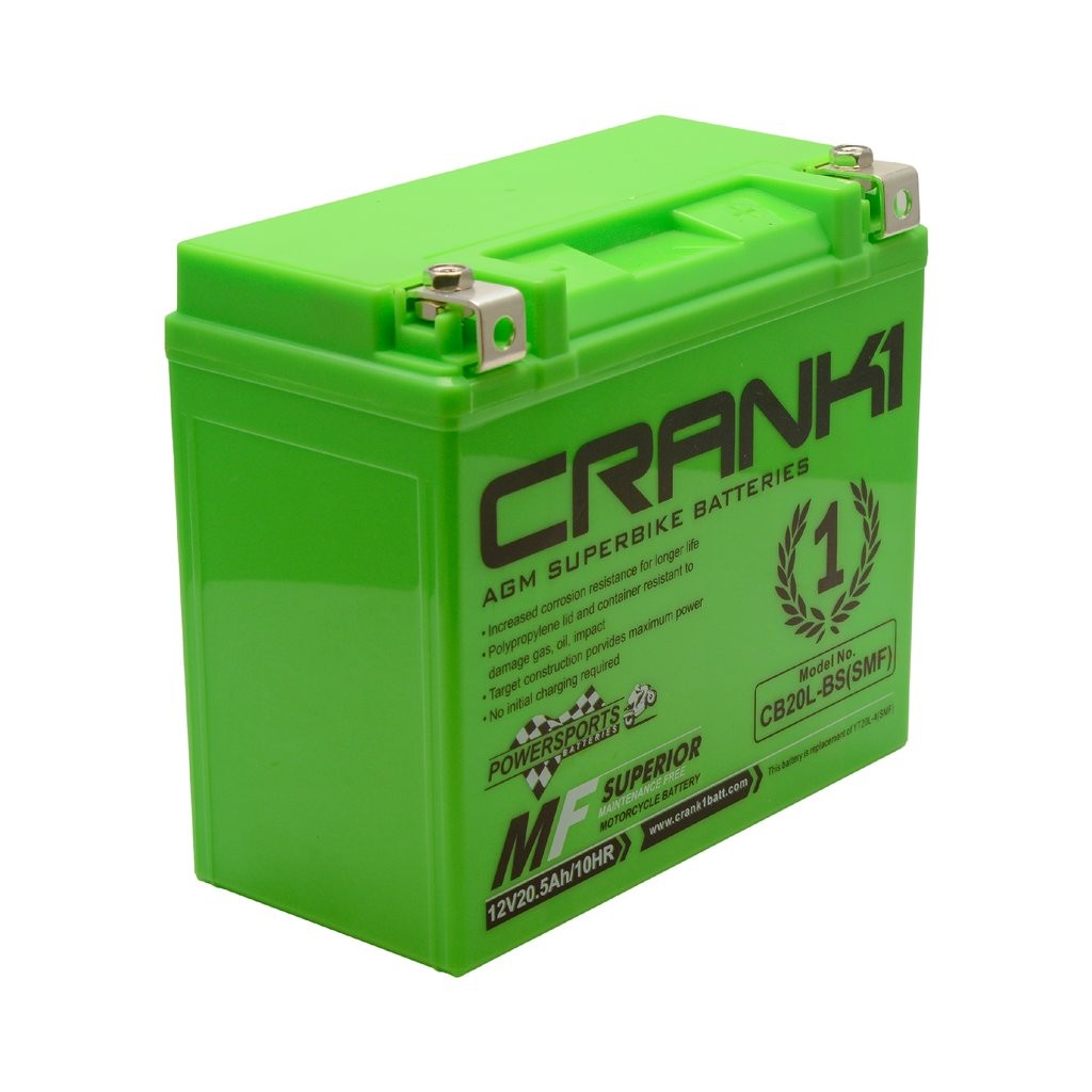 Crank1 CB20L-BS (YTX20L-BS)