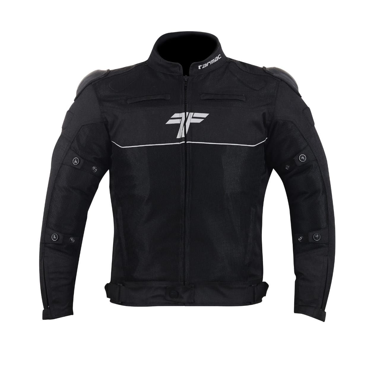 Tarmac One III Black Level 2 Riding Jacket with SAFE TECH protectors + FREE Tarmac Swift gloves