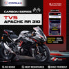 Carbon Brake Pads For TVS Apache RR 310 (2023) - Rear - CFB312 - 1 Set - CRANK1