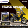 Ceramic Brake Pads For Benelli TRK 502 X (2021) - Rear - CRM371 - 1 Set - CRANK1