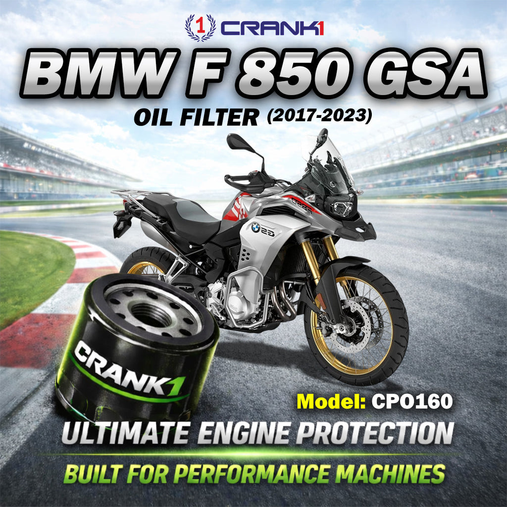 Oil Filter For BMW F 850 GSA (2017-2023) - CPO160 - CRANK1