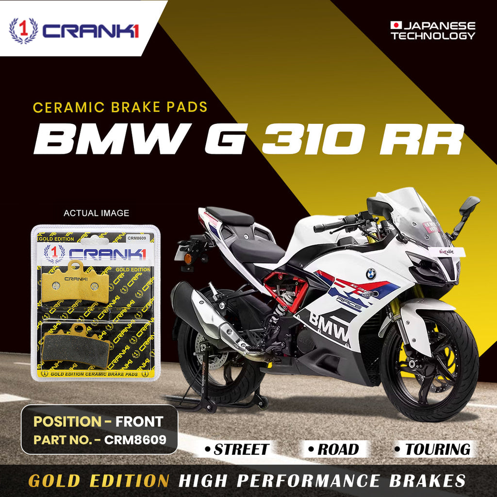 Ceramic Brake Pads For BMW G 310 RR - Front - CRM8609 - 2 Sets - CRANK1