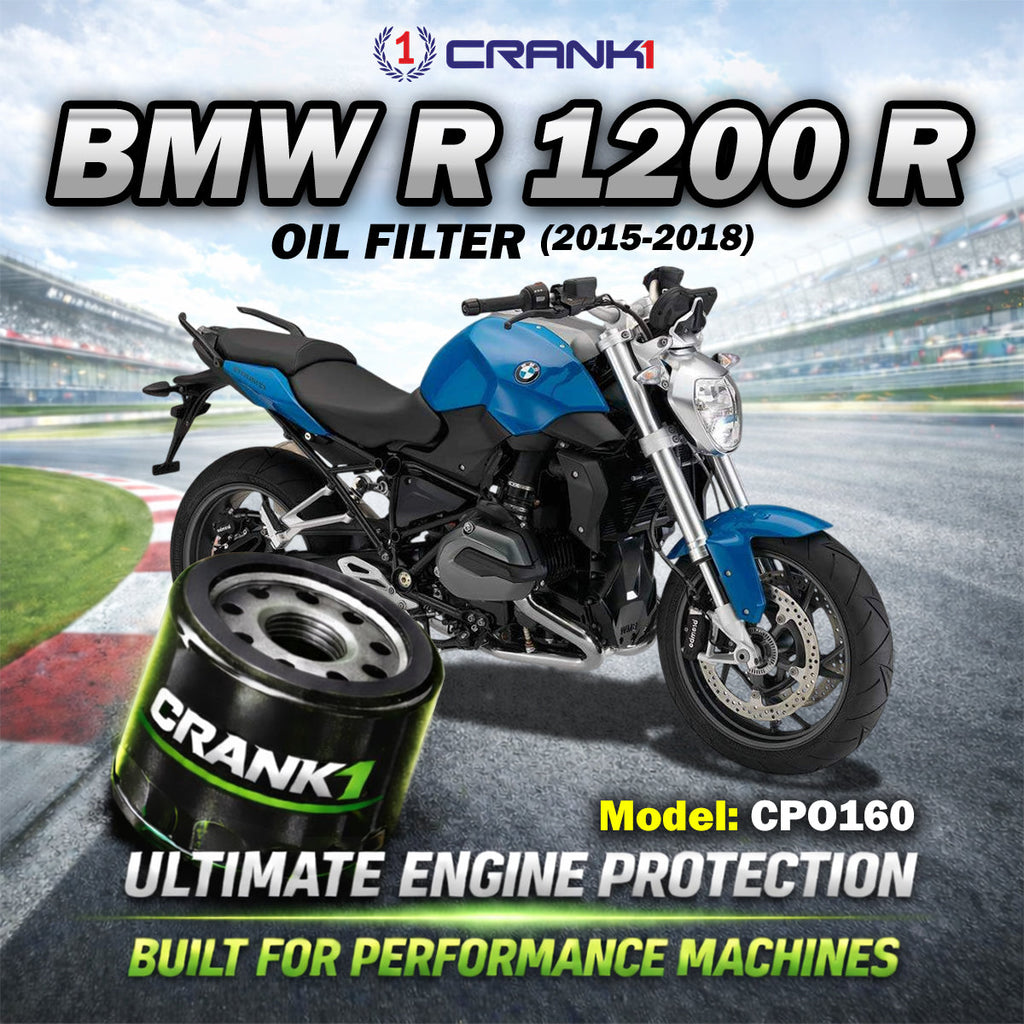 Oil Filter For BMW R 1200 R (2015-2018) - CPO160 - CRANK1