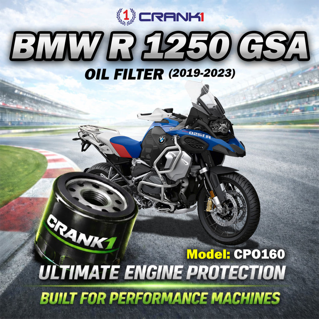 Oil Filter For BMW R 1250 GSA (2019-2023) - CPO160 - CRANK1