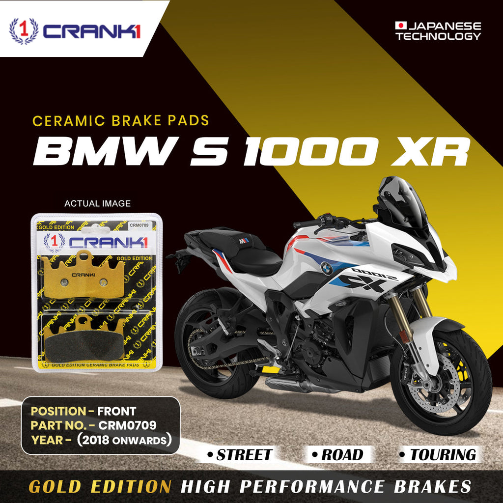 Ceramic Brake Pads For BMW S 1000 XR (2018 Onwards) - Front - CRM0709 - 2 Sets - CRANK1
