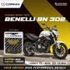 Ceramic Brake Pads For Benelli BN 302 - Rear - CRM371 - 1 Set - CRANK1