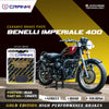 Ceramic Brake Pads For Benelli Imperiale 400 - Rear - CRM371 - 1 Set - CRANK1