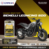 Ceramic Brake Pads For Benelli Leoncino 500 (2016) - Front - CRM262 - 2 Sets - CRANK1