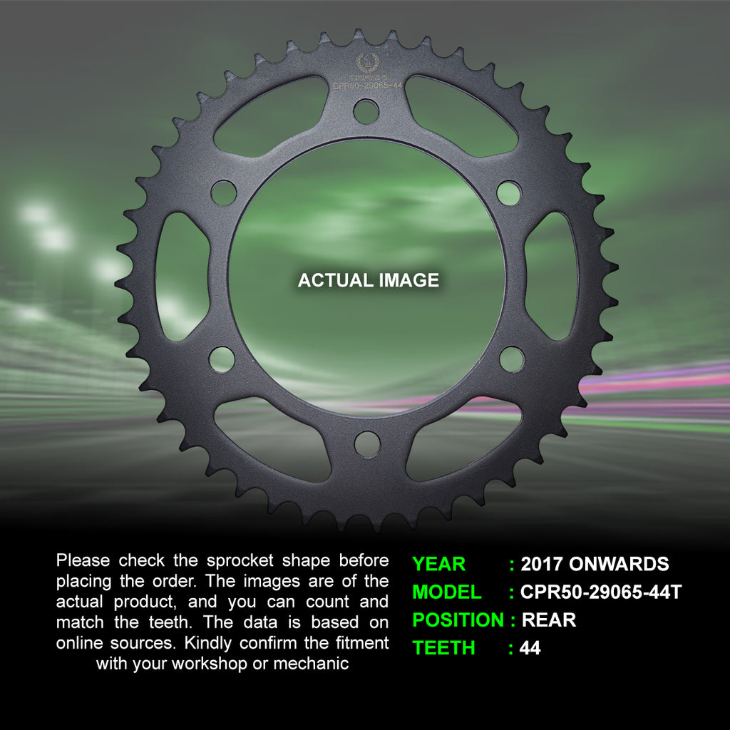 Chain And Sprocket Kit For Benelli TRK 502X (2017 Onwards) - CRANK1