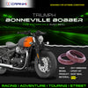 Fork Dust Seals Pair For Triumph Bonneville Bobber (2017 Onwards) - CPD57-107 - CRANK1