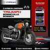 Carbon Brake Pads For Triumph Bonneville Bobber (2017 Onwards) - Rear - CFB041 - 1 Set - CRANK1