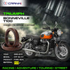 Fork Oil Seals Pair For Triumph Bonneville T100 (2008-2015) - CPF55-117 - CRANK1