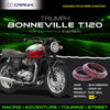 Fork Dust Seals Pair For Triumph Bonneville T120 (2016 Onwards) - CPD57-107 - CRANK1