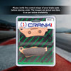 Sintered Brake Pads For Triumph Tiger 800 (2018-2020) - Front - CB181 - 2 Sets Required - CRANK1