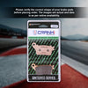Sintered Brake Pads For Honda CBR 1000RR Abs Fireblade (2014-2016) - Rear - CB634 - 1 Set - CRANK1