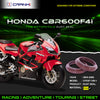 Fork Dust Seals Pair For Honda CBR600F4i (2003-2006) - CPD57-108-1 - CRANK1