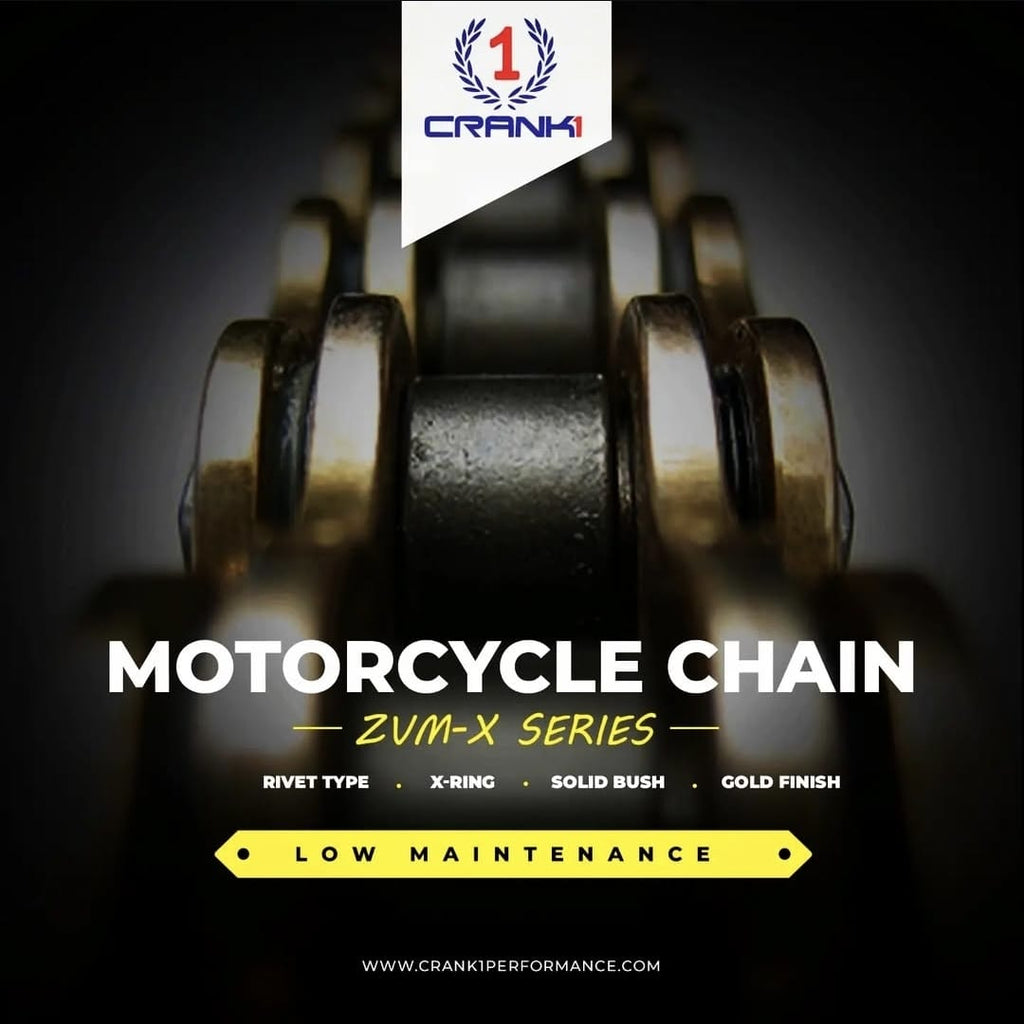 Chain For Triumph Trident 660 (2021) - 520 Pitch x 120 Links Gold (ZVMX) - CRANK1