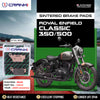 Sintered Brake Pads For Royal Enfield Classic 350/500 (2016 Onwards) - Rear - CB312 - 1 Set - CRANK1