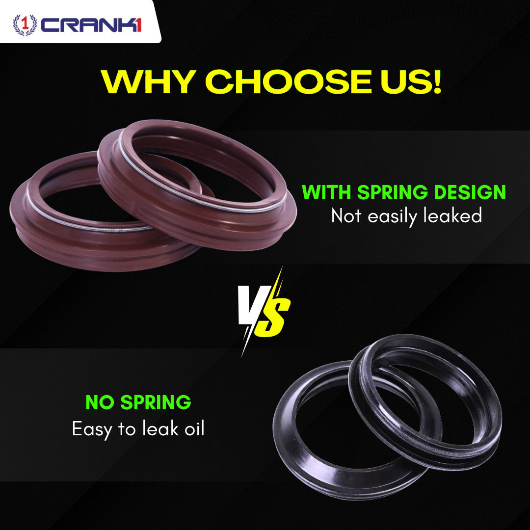 Fork And Dust Seals Kit For Yamaha YZF-R3 (2015 Onwards) - CRANK1