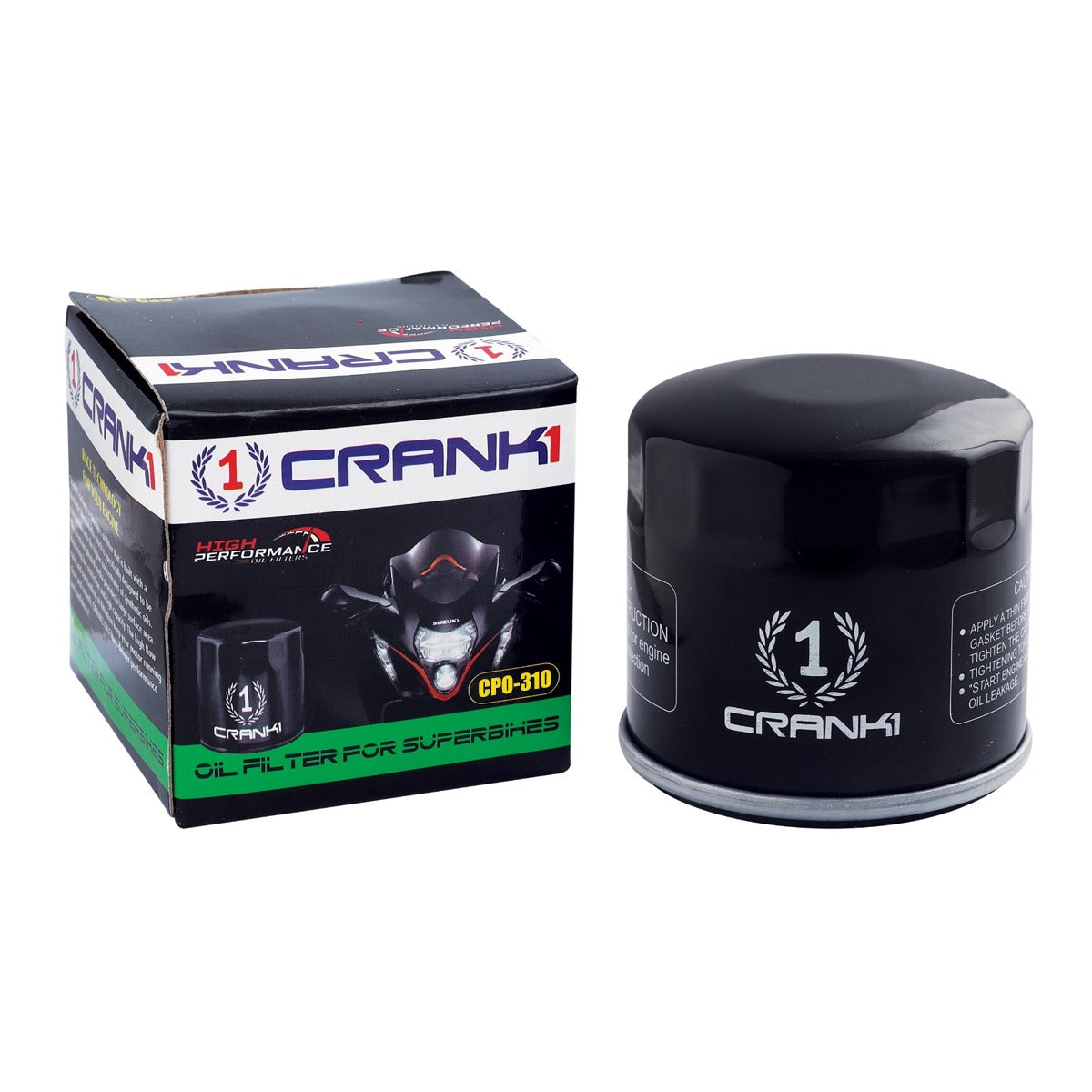 Oil Filter For BMW G 310 GS (2017 Onwards) - CPO310 - CRANK1