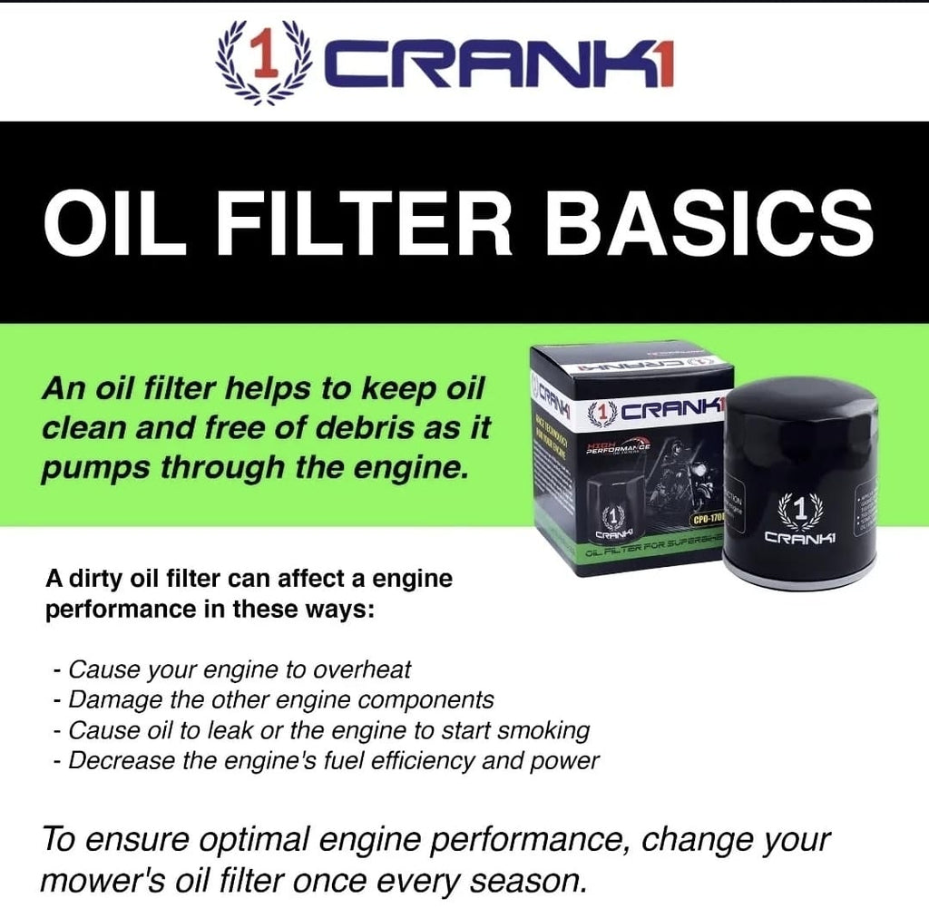 Oil Filter For BMW G 310 GS (2017 Onwards) - CPO310 - CRANK1
