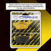 Ceramic Brake Pads For Triumph Tiger 800 - Rear - CRM741 - 1 Set - CRANK1