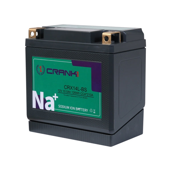Battery For Harley Davidson Sportster Iron 883 (2012-2025) - CRX14L-BS - Sodium-Ion - Factory Activated - CRANK1