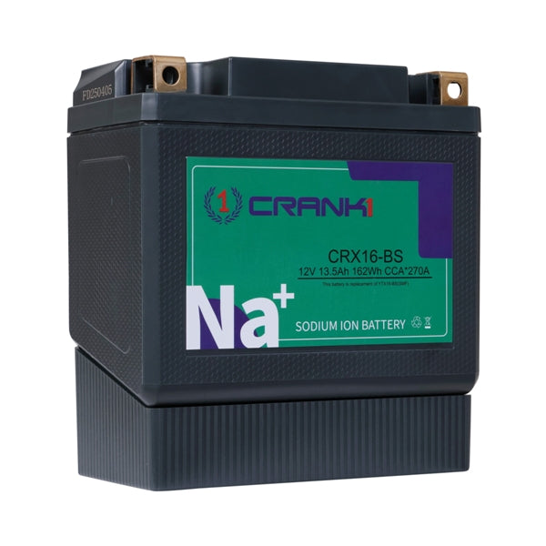 Battery For Triumph Tiger 800XCA (2014-2020) - CRX16-BS - Sodium-Ion - Factory Activated - CRANK1