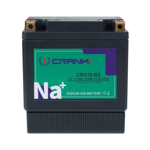 Battery For Triumph Tiger 800XCA (2014-2020) - CRX16-BS - Sodium-Ion - Factory Activated - CRANK1