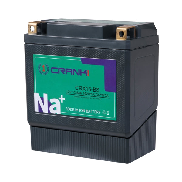 Battery For Suzuki Intruder M1800R (2008-2015) - CRX16-BS - Sodium-Ion - Factory Activated - CRANK1