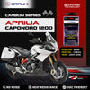 Carbon Brake Pads For Aprilia Caponord 1200 (2013-2016) - Rear - CFB312 - 1 Set - CRANK1