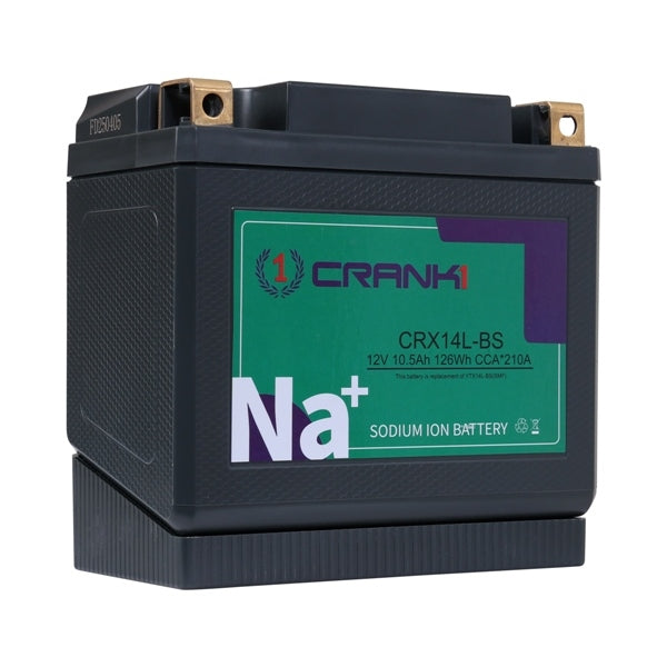 Crank1 CRX14L-BS sodium-ion battery (YTX14L-BS)