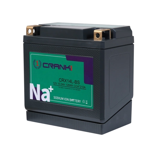 Crank1 CRX14L-BS sodium-ion battery (YTX14L-BS)