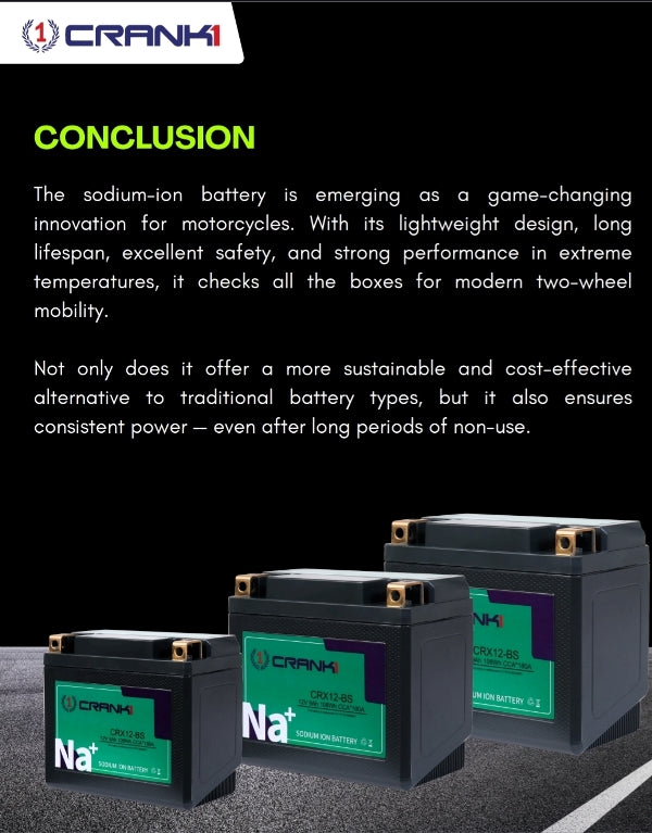 Crank1 CRX10S sodium-ion battery (YTZ10S)