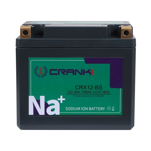 Crank1 CRX12-BS sodium-ion battery (YTX12-BS)