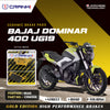 Ceramic Brake Pads For Bajaj Dominar 400 UG19 - Rear - CRM359 - 1 Set - CRANK1