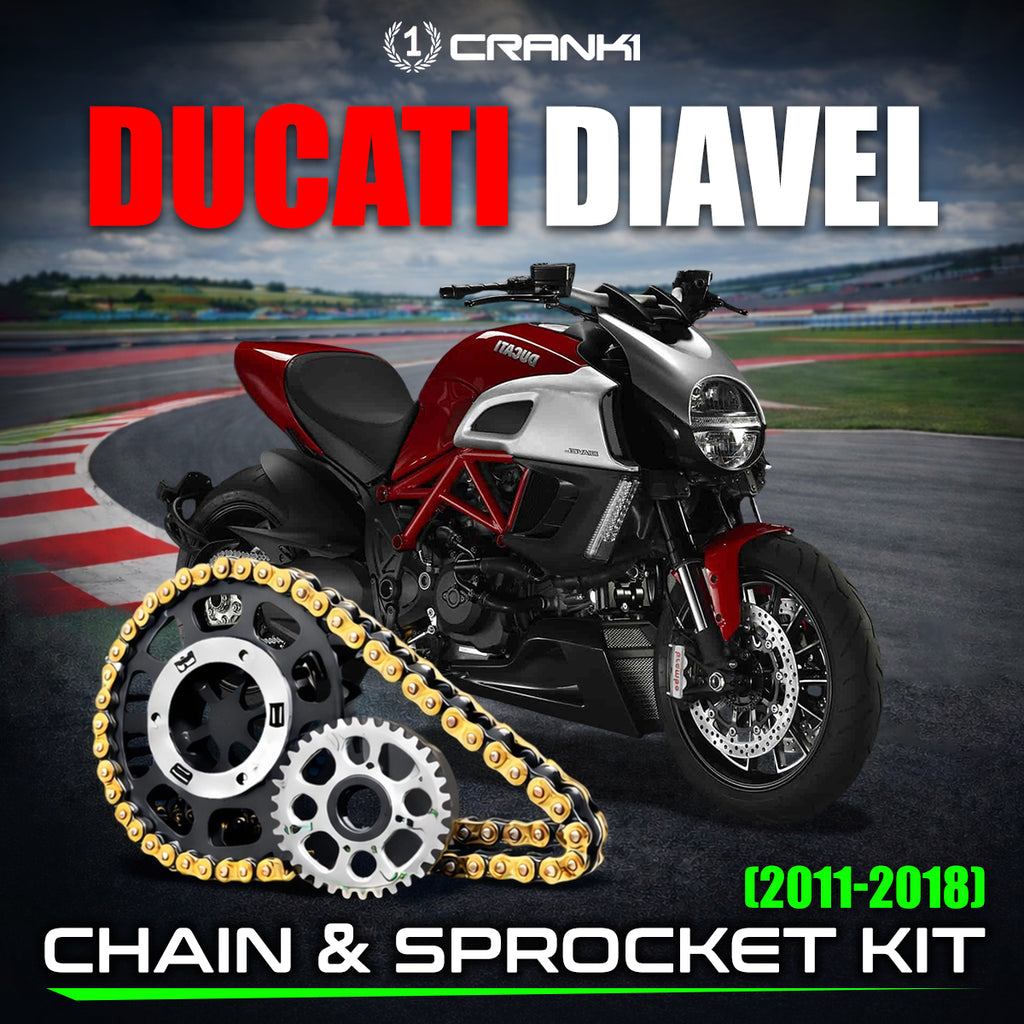 Chain And Sprocket Kit For Ducati Diavel (2011-2018) - CRANK1