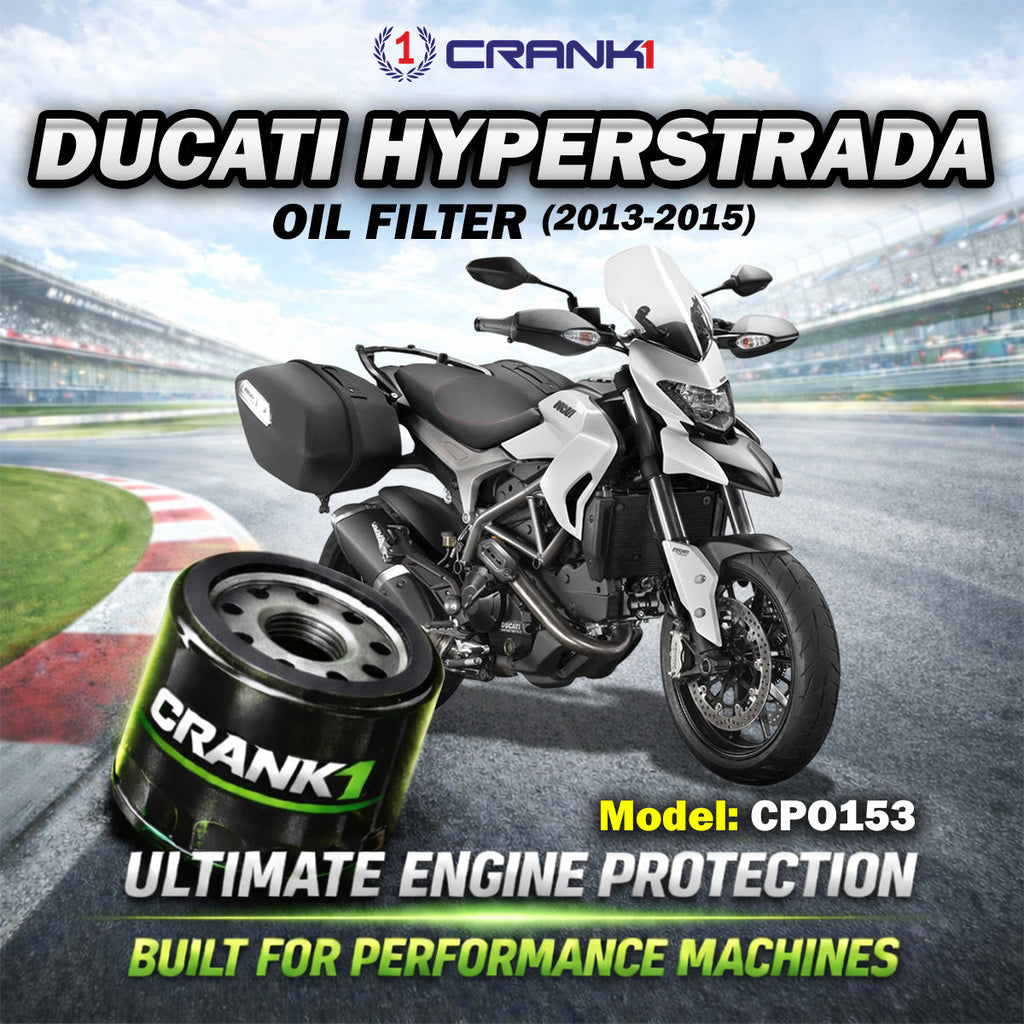 Oil Filter For Ducati Hyperstrada (2013-2015) - CPO153 - CRANK1