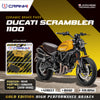 Ceramic Brake Pads For Ducati Scrambler 1100 (2018-2025) - Rear - CRM359 - 1 Set - CRANK1
