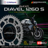 Sprocket For Ducati Diavel 1260 S (2019-2021) - Rear - CPR29039-43T - CRANK1