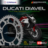 Sprocket For Ducati Diavel (2011-2018) - Rear - CPR29039-43T - CRANK1