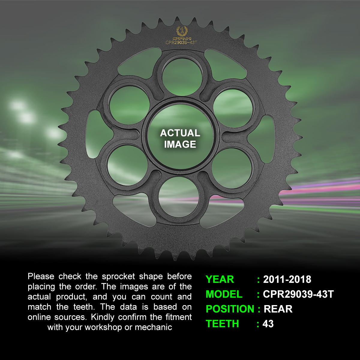 Chain And Sprocket Kit For Ducati Diavel (2011-2018) - CRANK1