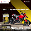 Ceramic Brake Pads For Ducati Hypermotard 821 - Rear - CRM469 - 1 Set - CRANK1