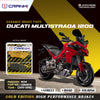 Ceramic Brake Pads For Ducati Multistrada 1200 (2015-2018) - Rear - CRM859 - 1 Set - CRANK1